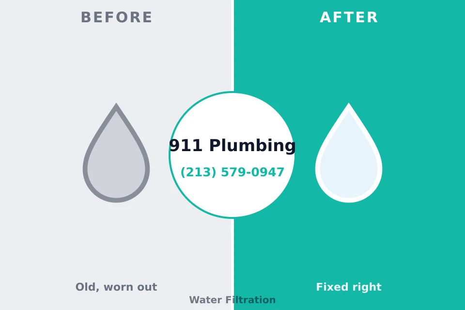 Before and after: plumbing company Halawa, HI
